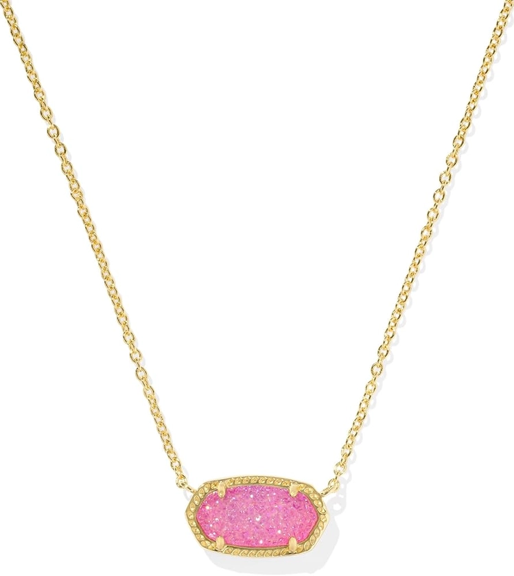 Kendra Scott Elisa Pendant Necklace for Women, Fashion Jewelry, 14k Gold-Plated