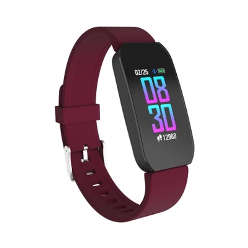 iTouch Active Smartwatch: Burgundy