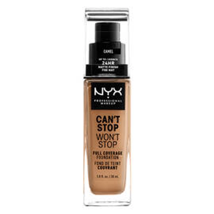 Can't Stop Won't Stop Full Coverage Foundation | NYX PM