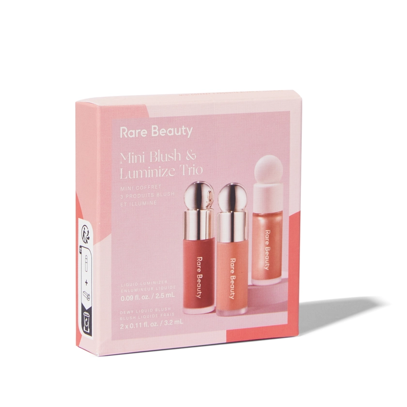 Rare Beauty Mini Blush & Luminize Trio | Space NK