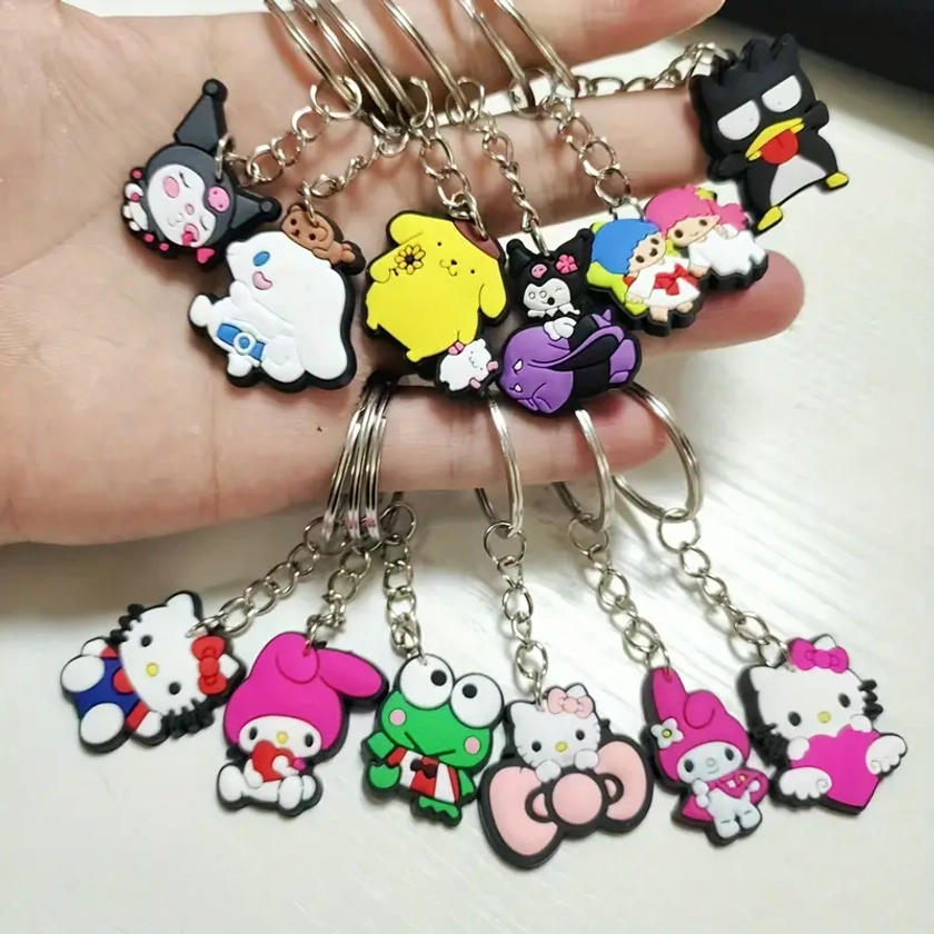 Keychain Set Pvc - Temu