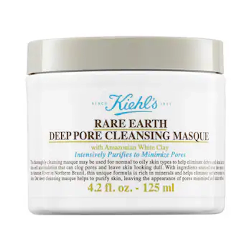 Rare Earth Deep Pore Minimizing Cleansing Clay Mask - Kiehl's Since 1851 | Sephora