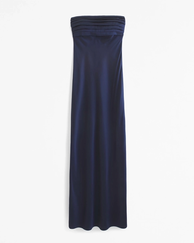 Women's The A&F Emerson Strapless Slim Maxi Dress | Women's Dresses & Jumpsuits | Abercrombie.com