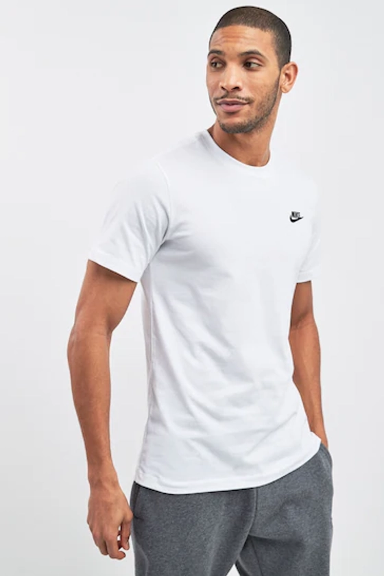 Nike White Club T-Shirt