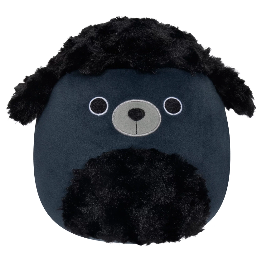 Squishmallows Official Plush 7.5 inch Black Poodle - Child's Ultra Soft Stuffed Plush Toy