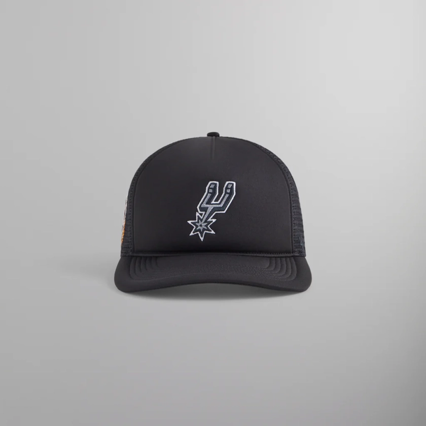 Kith for '47 San Antonio Spurs Hitch Foam Trucker - Black