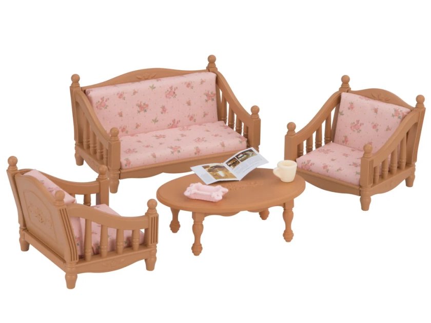 Furniture Sofa Armchair Set Ka-521 Sylvanian Families Japan Calico Critters - VeryGoods.JP