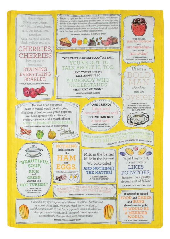 Literary Tastes Dish Towel