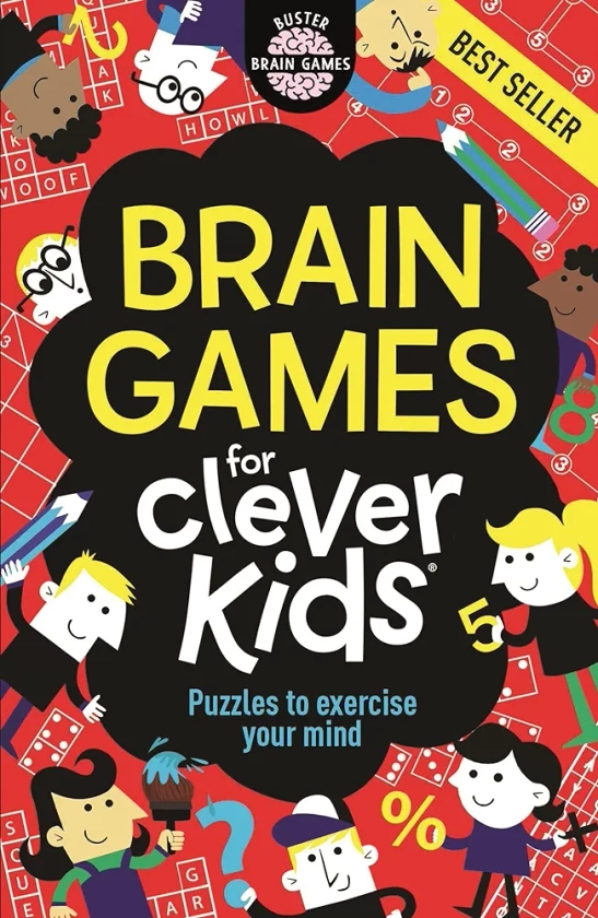 BRAIN GAMES FOR CLEVER KIDS [Paperback] Moore, Gareth : Moore, Gareth: Amazon.in: Books