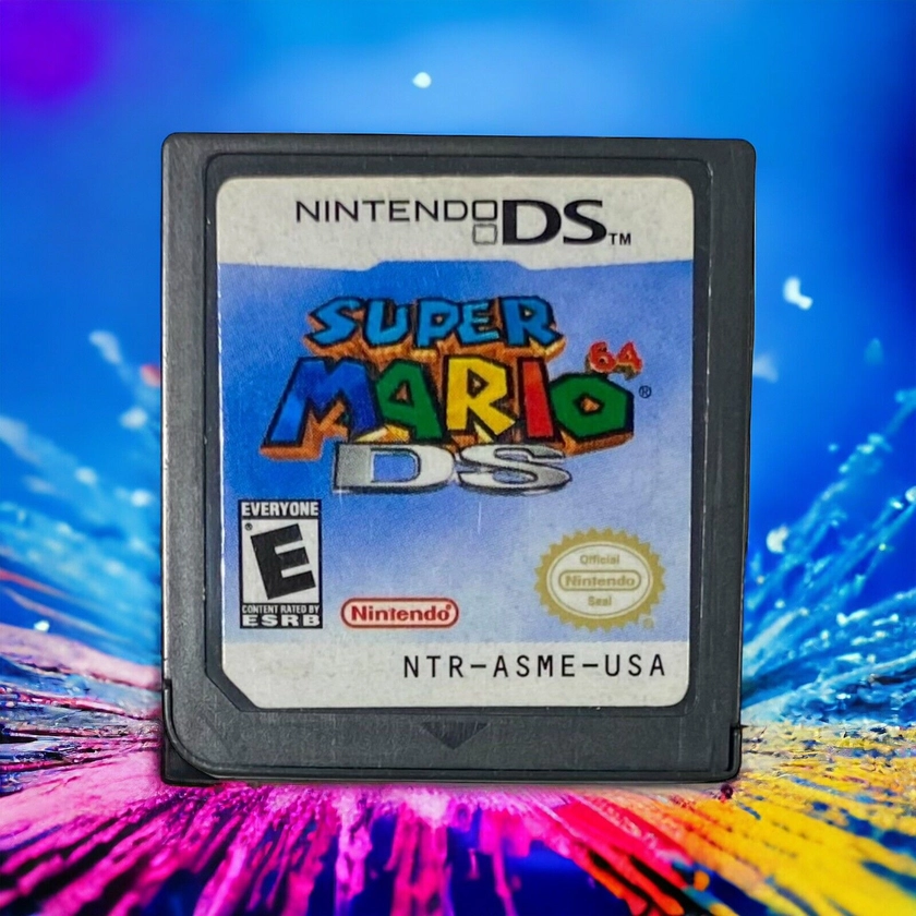 Super Mario 64 DS (Nintendo DS, 2004) Authentic Cartridge Only Tested Working
