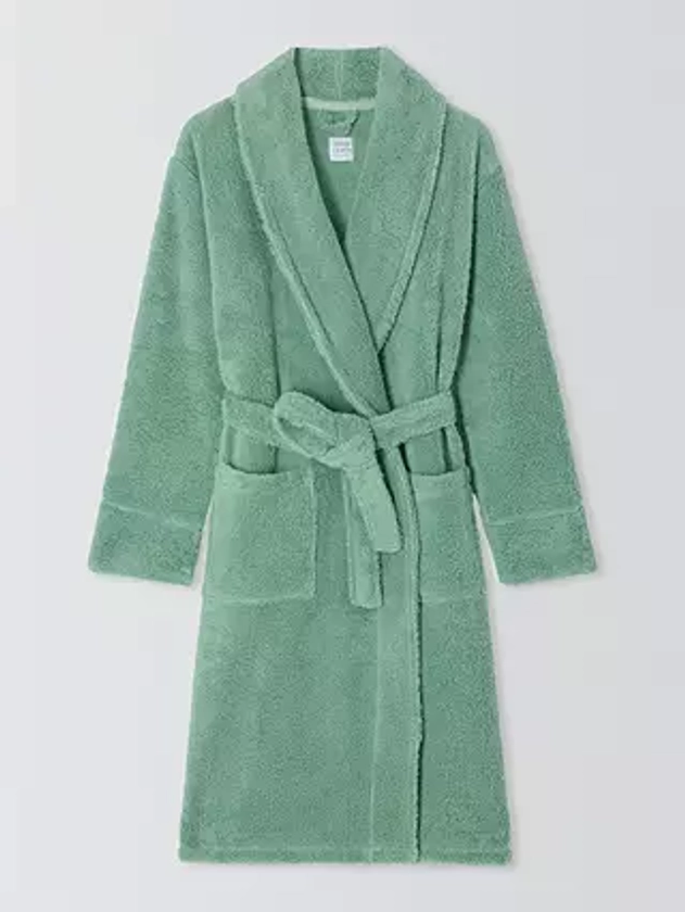 John Lewis Luxury Organic Cotton Blend Towelling Dressing Gown