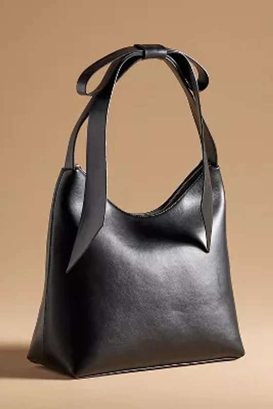 Bow Midi Shoulder Bag