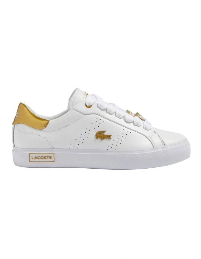 Powercourt 2.0 Sneaker in White/Gold