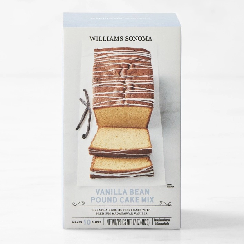 Williams Sonoma Vanilla Bean Pound Cake Mix | Williams Sonoma