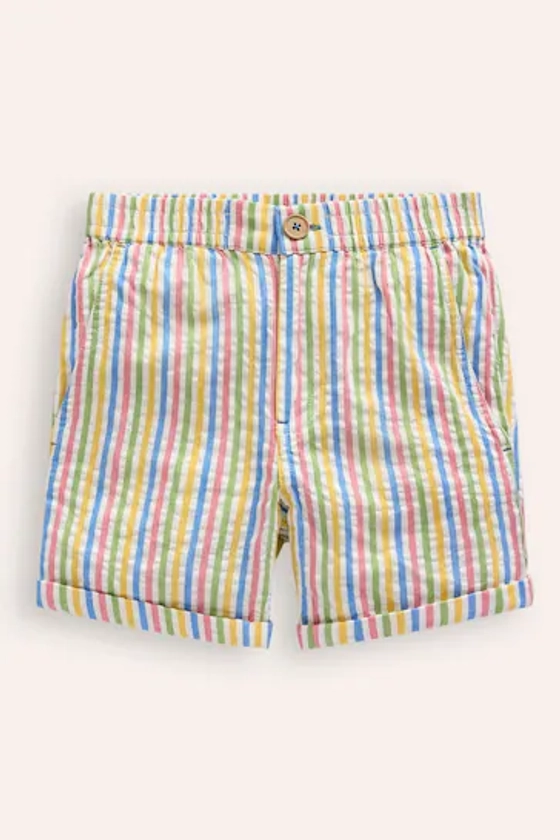 Buy Boden Multi Smart Roll-Up Check Shorts from the Next UK online shop