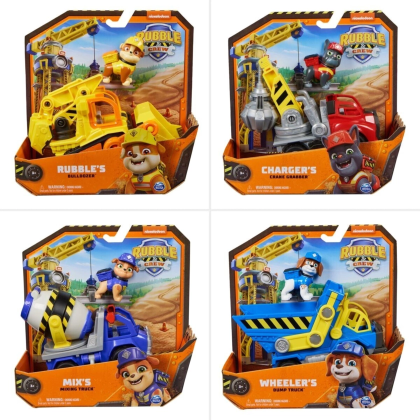 Rubble and Crew Core Vehicle Set - Assorted