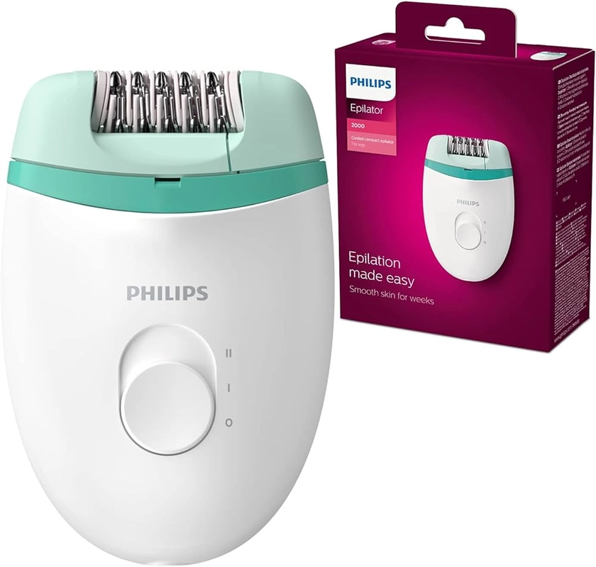 Philips Satinelle Essential BRE224/00 Épilateur compact filaire