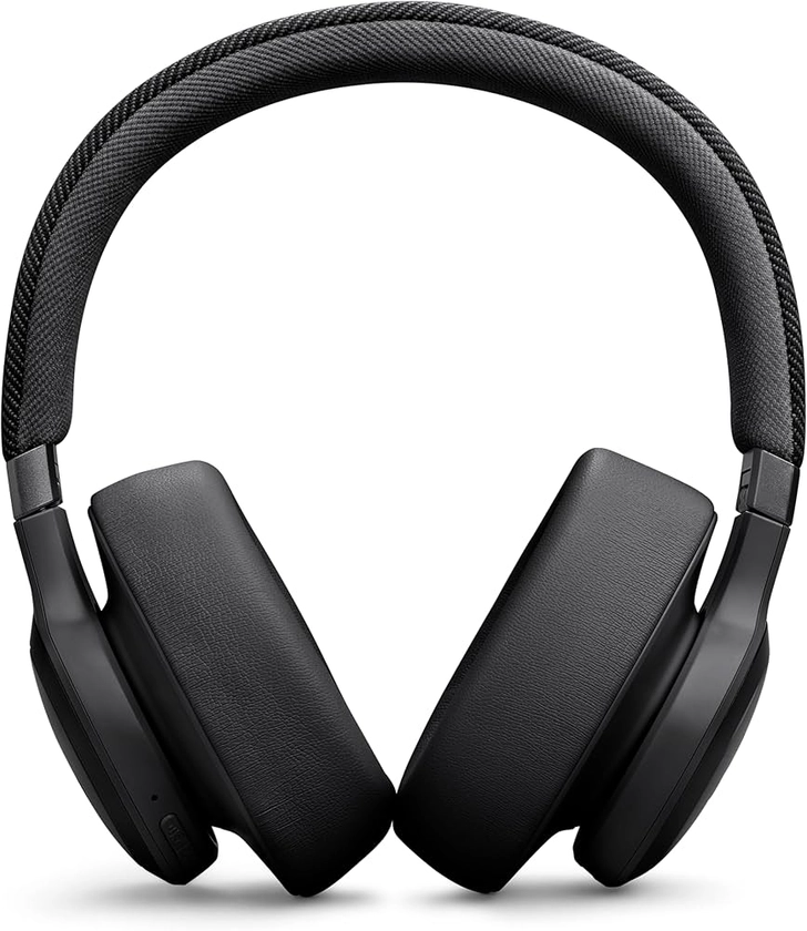 JBL Live 770NC Casque circum-auriculaire, Réduction de Bruit Adaptative, Smart Ambient, jusqu'à 65 heures d'autonomie, noir