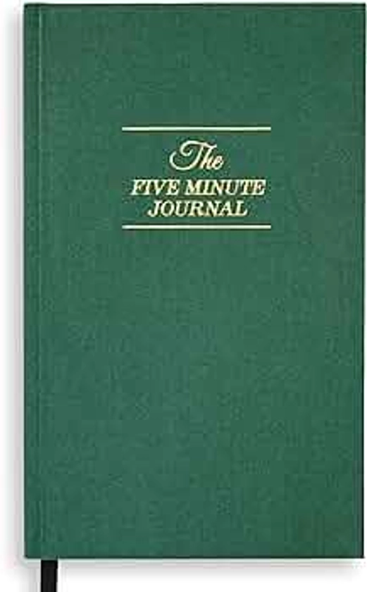 Intelligent Change: The Five Minute Journal - Original Daily Gratitude Journal for Happiness, Mindfulness, and Reflection - Daily Affirmations with Simple Guided Format - Undated Life Planner