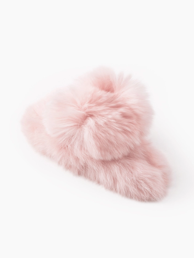 Polyester Fuzzy Solid Hair Claw For Daily Casual Coffee Shop