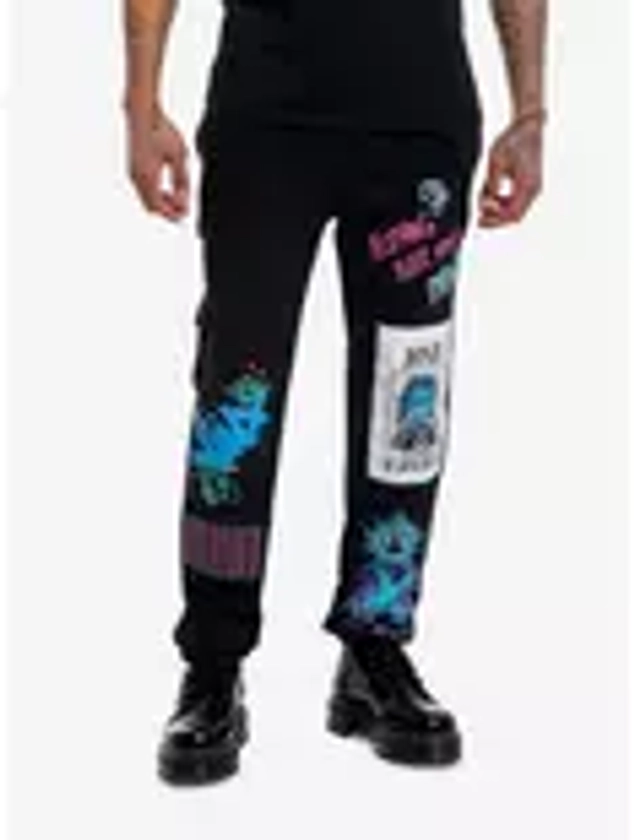 Arcane Jinx Graffiti Jogger Sweatpants | Hot Topic