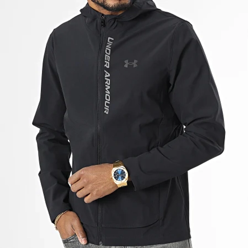 Veste Zippée Capuche Outrun The Storm 1376794 Noir