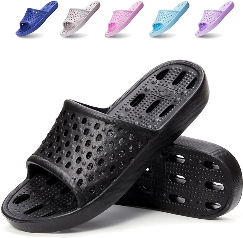 Shower Shoes Quick Drying Non-Slip Comfortable Men Women House Slippers