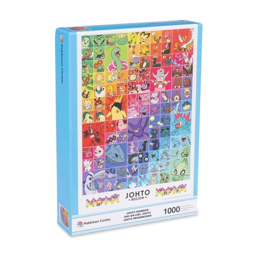 Johto Rainbow Puzzle (1,000 Pieces)