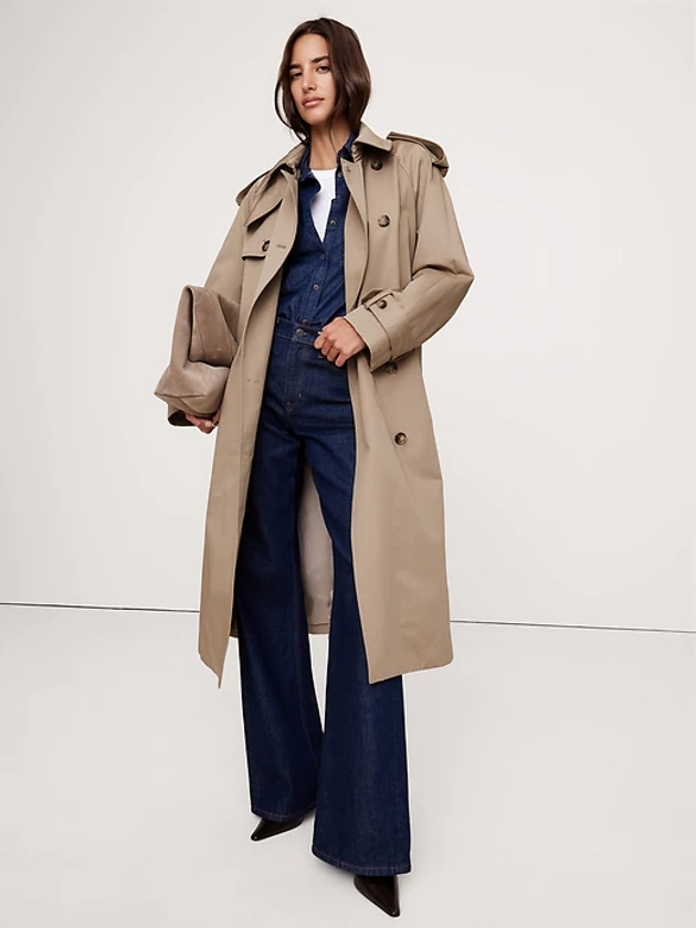 Classic Cotton Trench Coat