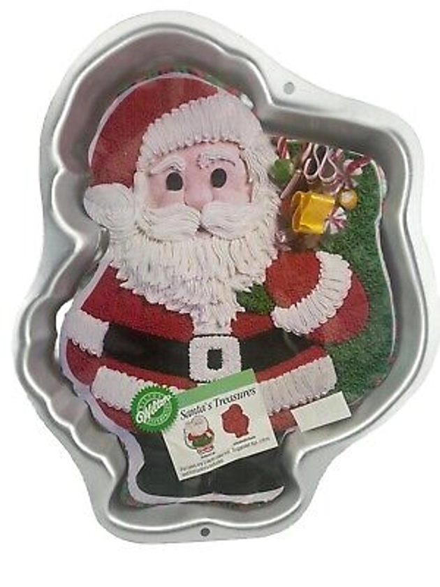 Wilton Santa Claus Cake Pan 1993 Vintage #2105-9338 Cake Pan -Jello Mold | eBay