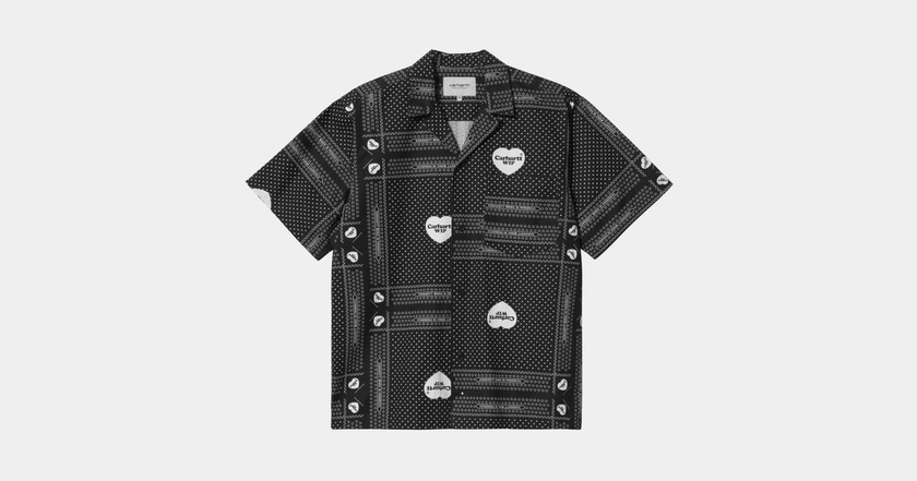 Carhartt WIP S/S Heart Bandana Shirt | Carhartt WIP