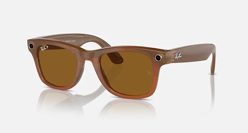 Les lunettes de soleil RAY-BAN | META WAYFARER en Noir et Graphite - | Ray-Ban® FR