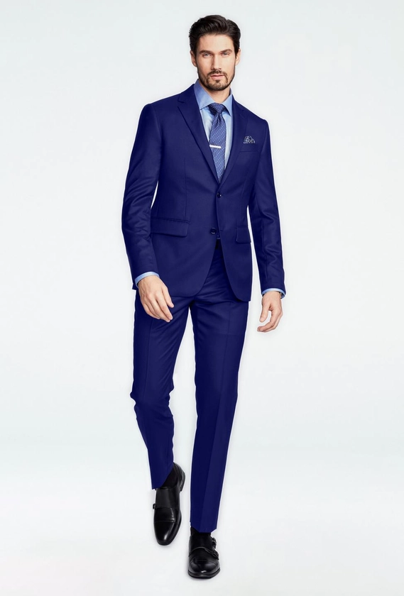 Custom Suits Made For You - Harrogate Blue Suit | INDOCHINO