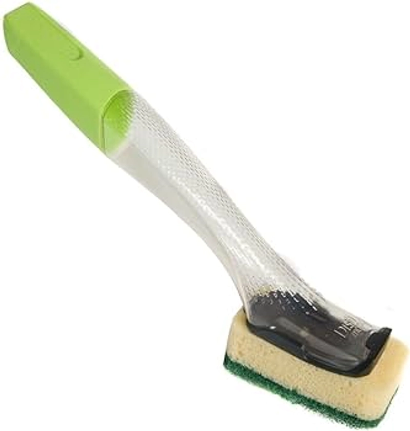 3 x Dishmatic Washing Up Brushes with Heavy Duty Sponge : Amazon.co.uk: Grocery