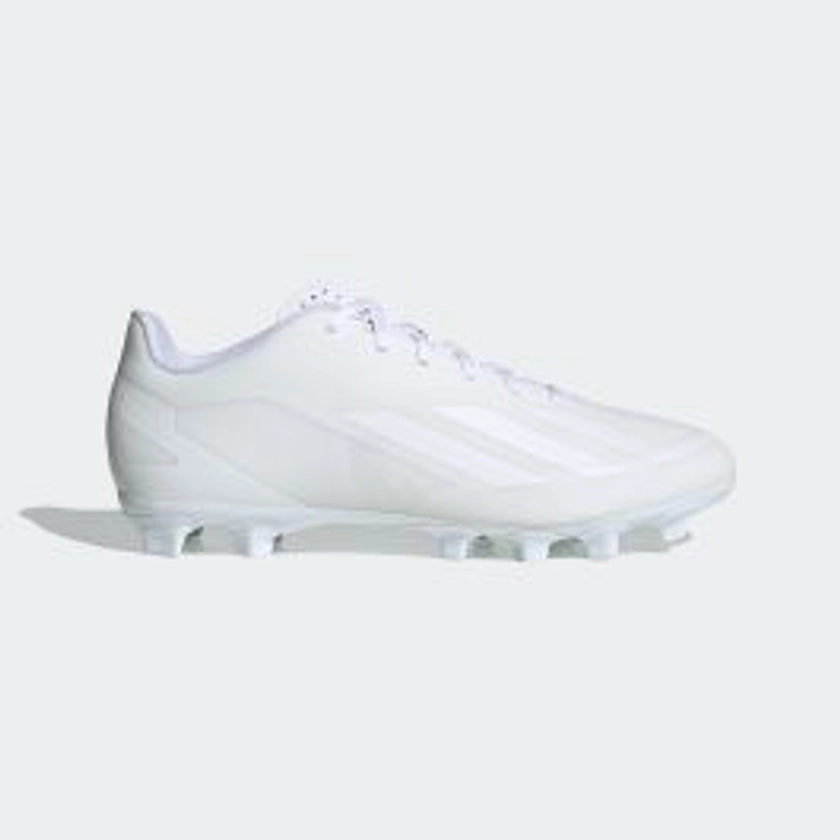 Chaussures Rugby X Crazyfast.4 Moulées FG Blanc - Adidas
