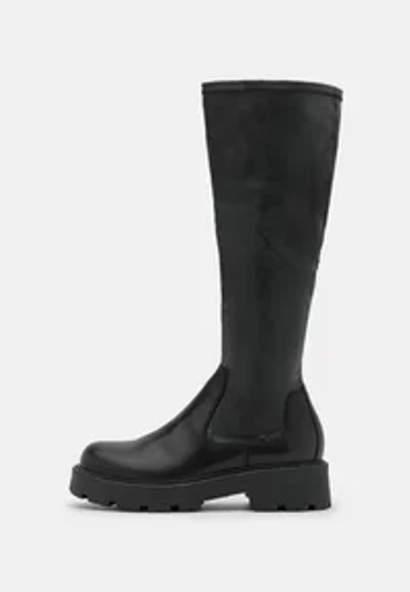 Vagabond COSMO - Bottes à plateau - black/noir - ZALANDO.FR