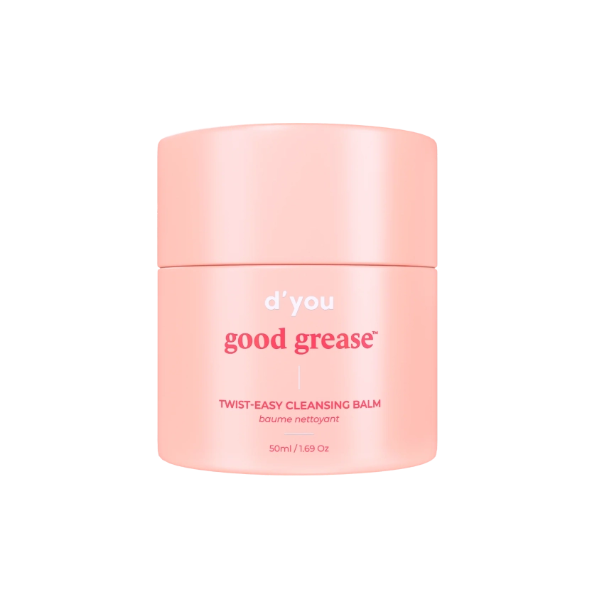 good grease deep cleansing balm by d'you - Removes dust, oil, & makeup gently, without stripping the skin.