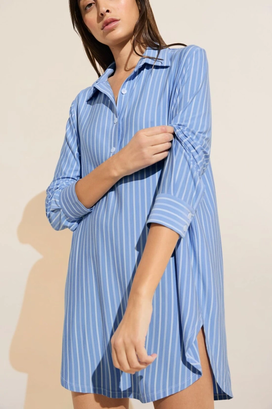 Gisele Printed TENCEL™ Modal Boyfriend Sleepshirt