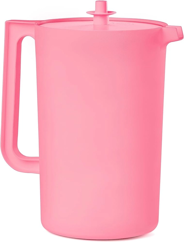 Tupperware Heritage 1 Gallon Pitcher in Soft Candy - Dishwasher Safe & BPA Free