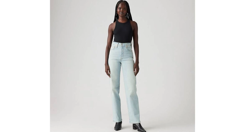 Jeans Ribcage Full-length - Neutral | Levi's® FR