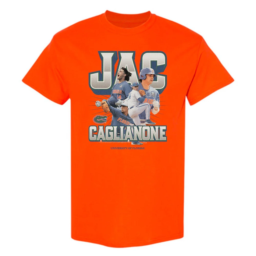 Florida - NCAA Baseball : Jac Caglianone - T-Shirt