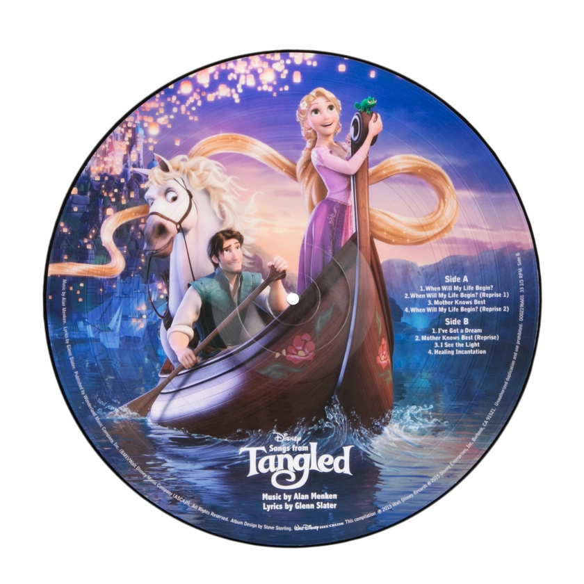 Tangled Picture Vinyl | Shop the Disney Music Emporium Official Store