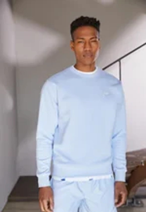 Nike Sportswear CLUB  - Sweatshirt - light marine/white/bleu clair - ZALANDO.FR