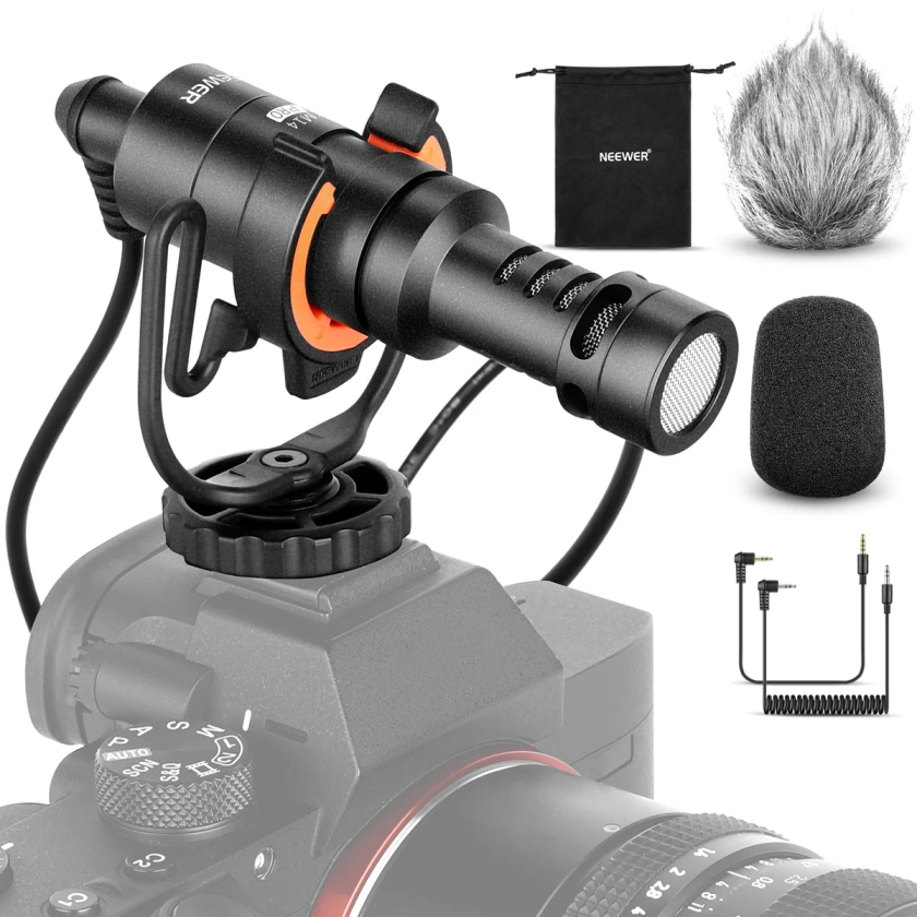 NEEWER CM14PRO Mini On Camera Microphone Kit - NEEWER
