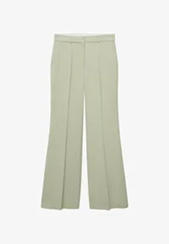 Mango ERBA - Pantalon classique - pastel green/vert clair - ZALANDO.FR