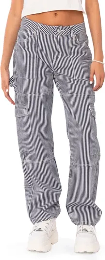 Stripe Out Cargo Pants