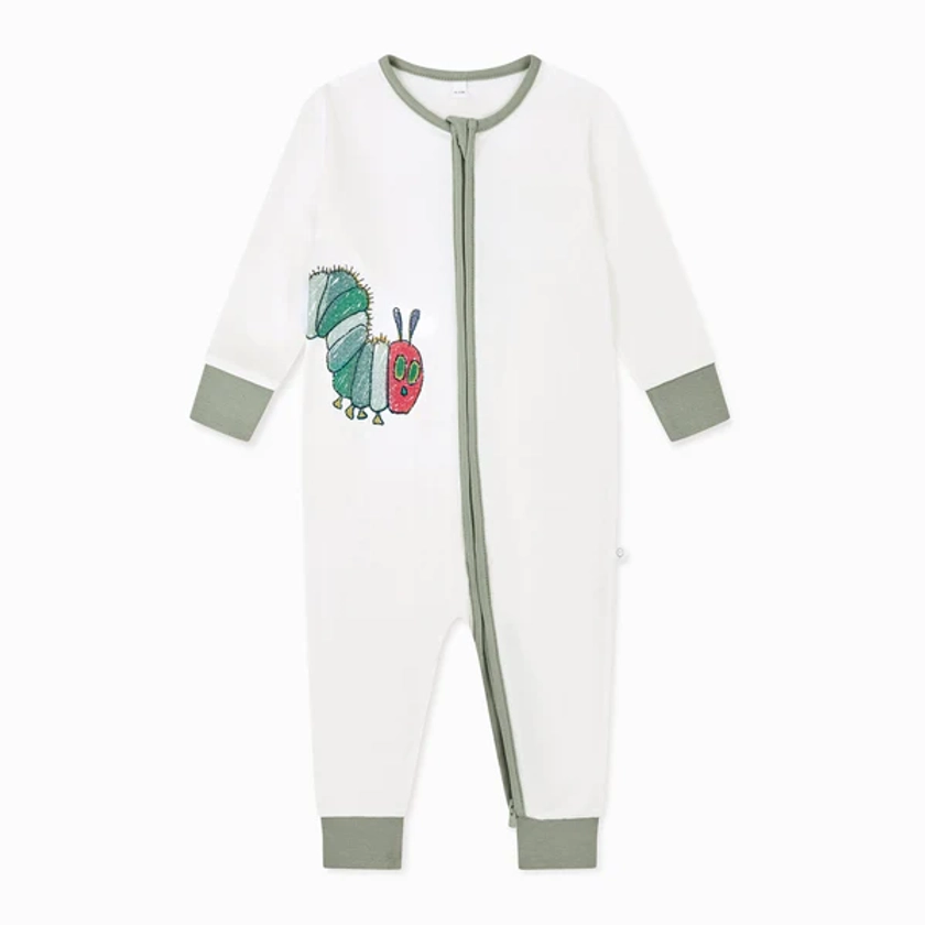 Very Hungry Caterpillar Clever Zip Sleepsuit