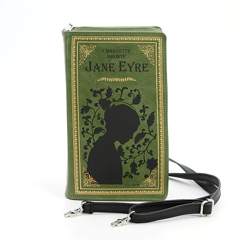 Jane Eyre Book Clutch Bag in Vinyl