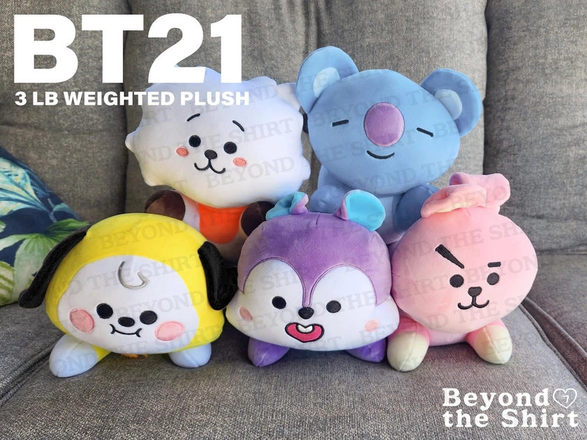 BT21 Weighted Plushie - IN-STOCK