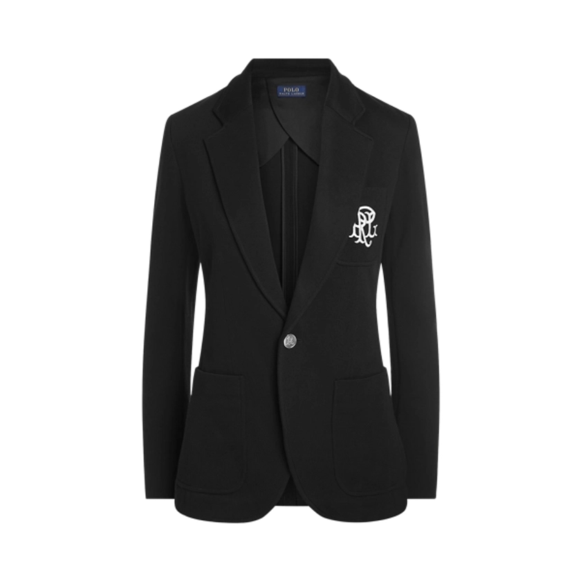 Blazer en jacquard maille double pour femme | Ralph Lauren® FR